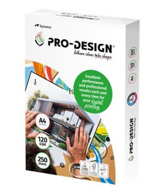 Kopírovací papier, digitálny, A4, 120 g, PRO-DESIGN