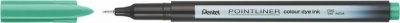 Liner, 0,4 mm, PENTEL "Pointliner", morský zelený