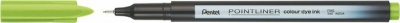 Liner, 0,4 mm, PENTEL "Pointliner", jablkovo zelený