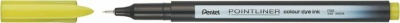 Liner, 0,4 mm, PENTEL "Pointliner", limetkovo zelený