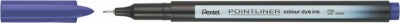 Liner, 0,4 mm, PENTEL "Pointliner", tmavofialový