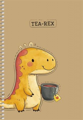 Špirálový zošit, A5, čistý, 96 listov, SHKOLYARYK, zvieratá, mix