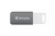 USB kľúč, 128GB, USB 2.0, VERBATIM "Databar", sivý